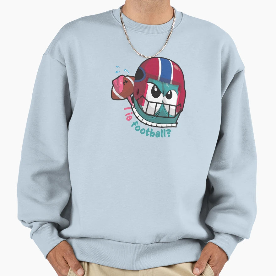 Nochii I Is Football Sweatshirt - Fun Novelty Design for Adults - T-Shirt, Sweatshirt, Hoodie
