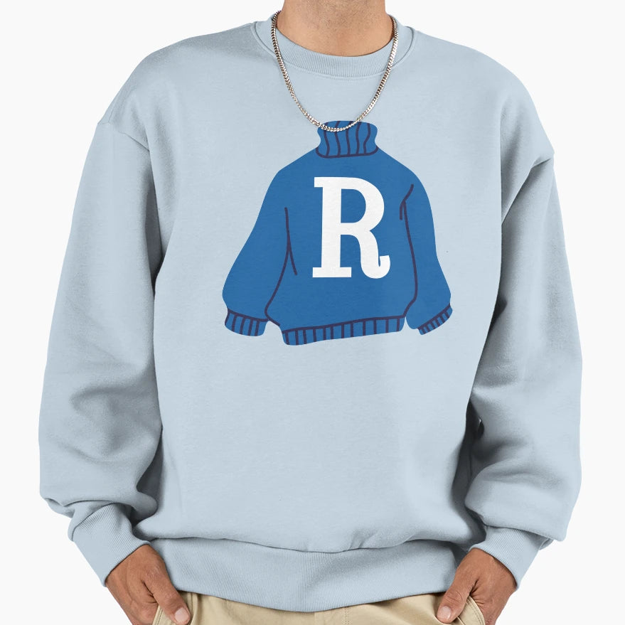 Letter Sweatshirt - Graphic Print Unisex - T-Shirt, Sweatshirt, Hoodie