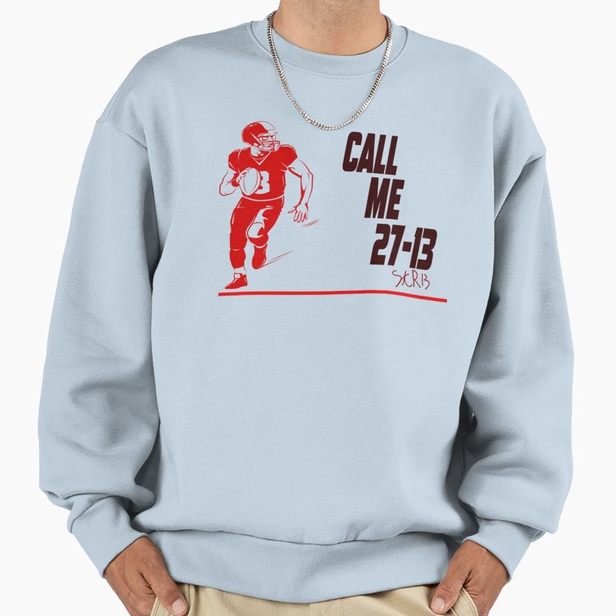 Stetson Bennett Call Me Sweatshirt - Trendy Graphic for Adults - T-Shirt, Sweatshirt, Hoodie