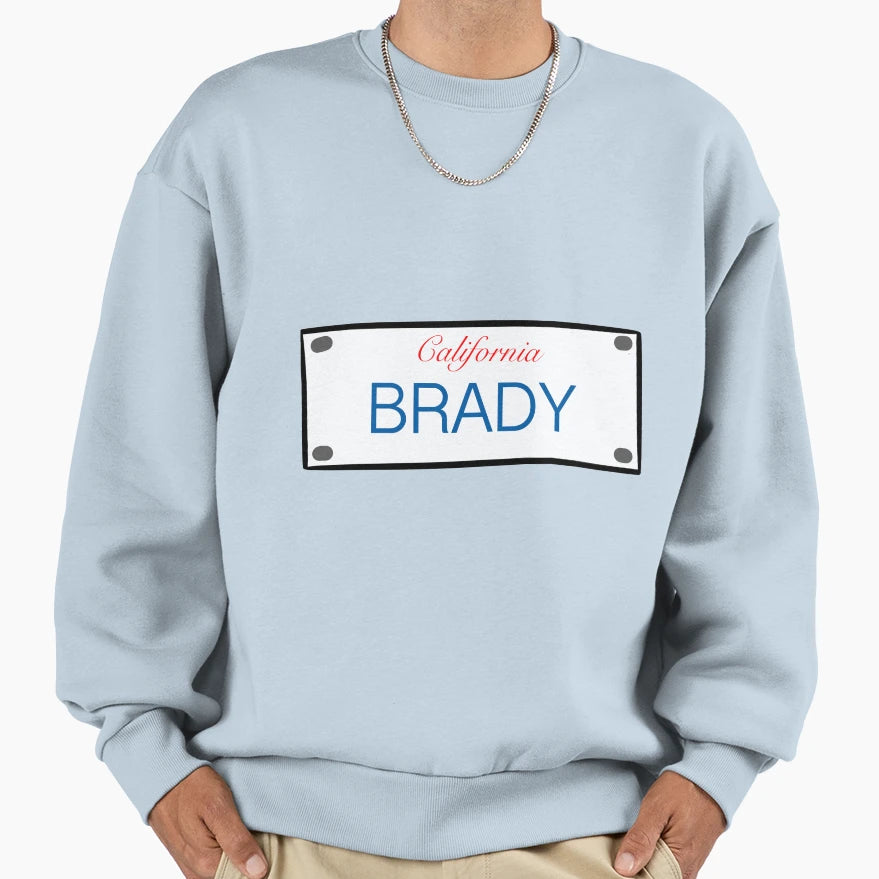 California License Plate Names Sweatshirt - Custom Art Print Men Women - T-Shirt, Sweatshirt, Hoodie
