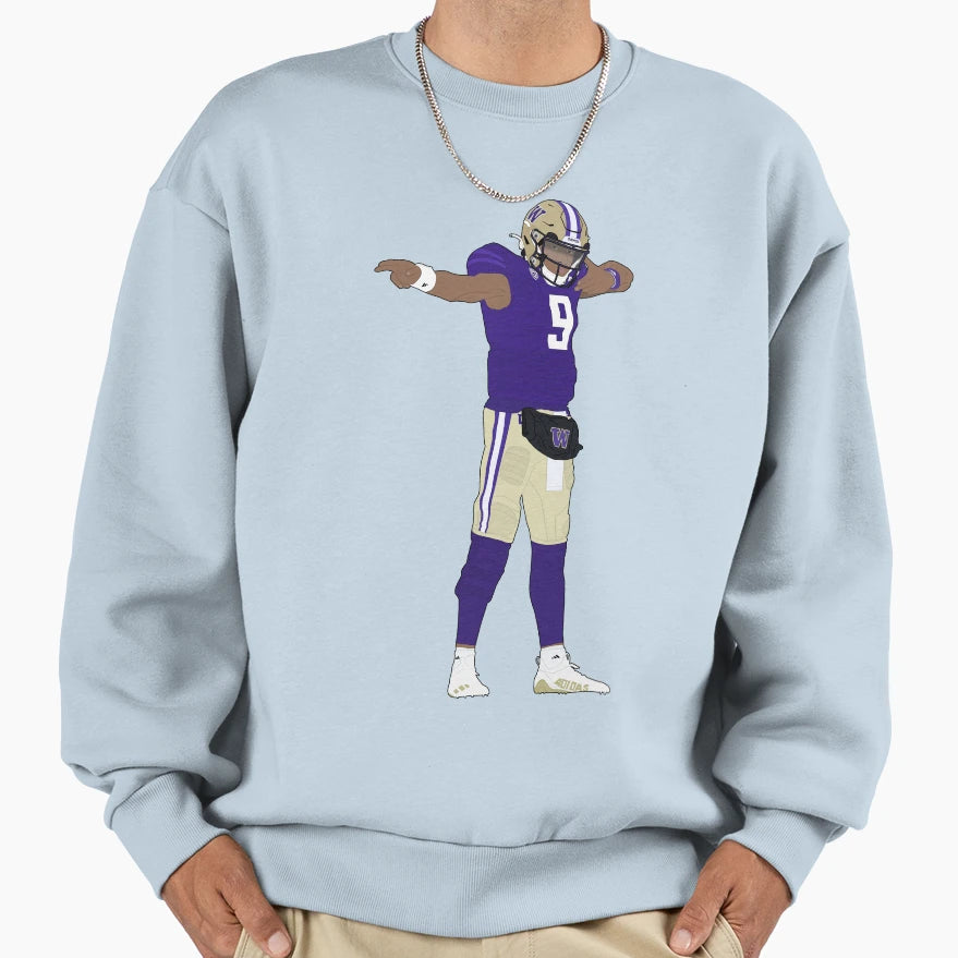 Michael Penix Jr Sweatshirt - Minimalist Print for Adults - T-Shirt, Sweatshirt, Hoodie