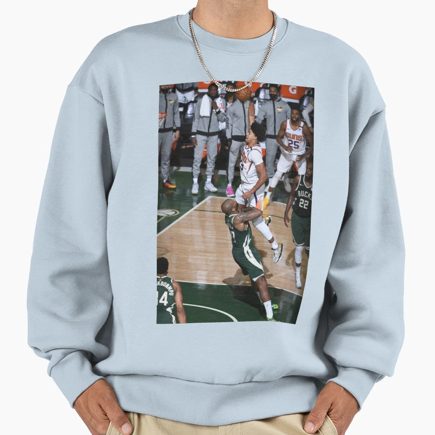Cam Johnson Dunk Bucks Sweatshirt - Fun Novelty Design for Adults - T-Shirt, Sweatshirt, Hoodie