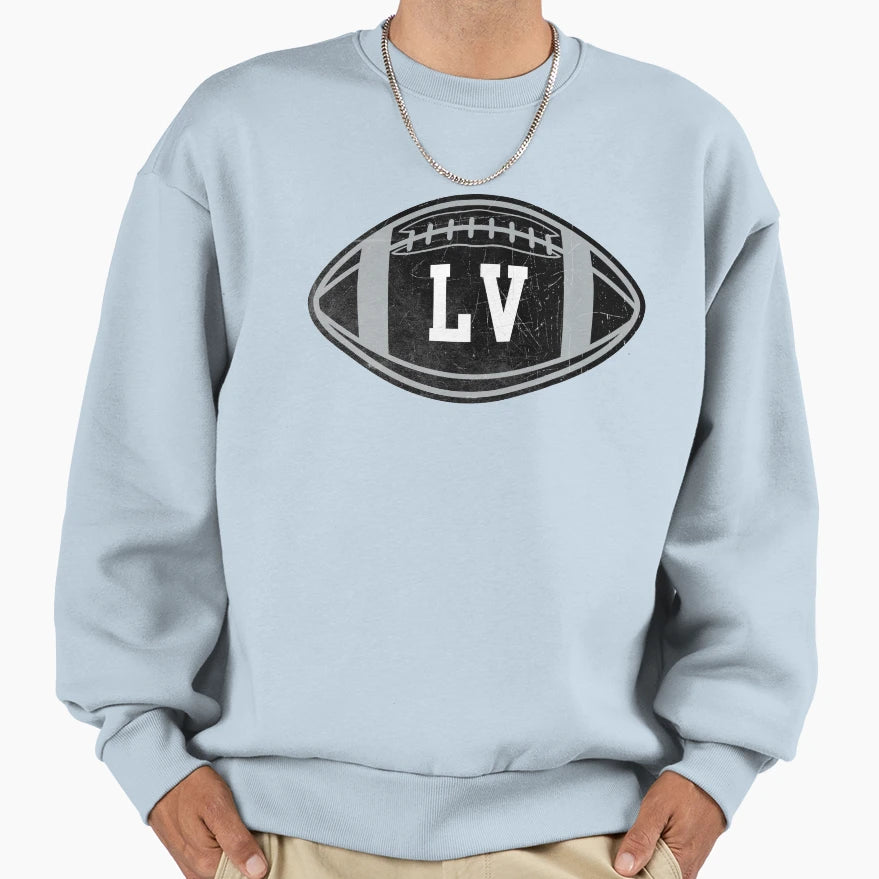 Las Vegas Throwback Football Sweatshirt - Fun Novelty Design Men Women - T-Shirt, Sweatshirt, Hoodie