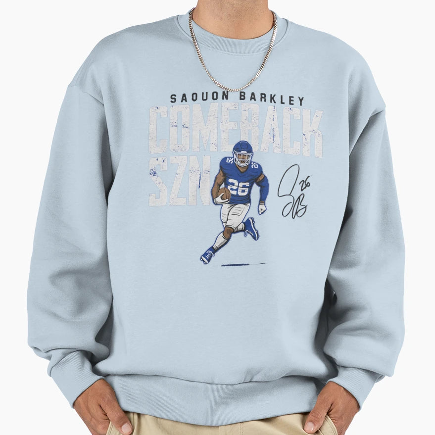 Quarterback Player 26 Running Back Sweatshirt - Custom Art Print Unisex - T-Shirt, Sweatshirt, Hoodie