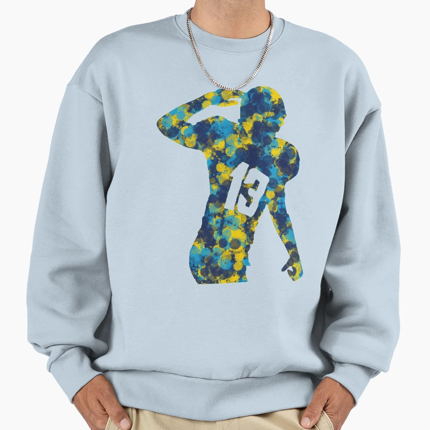 Splatter Allen Sweatshirt - Custom Art Print Unisex - T-Shirt, Sweatshirt, Hoodie
