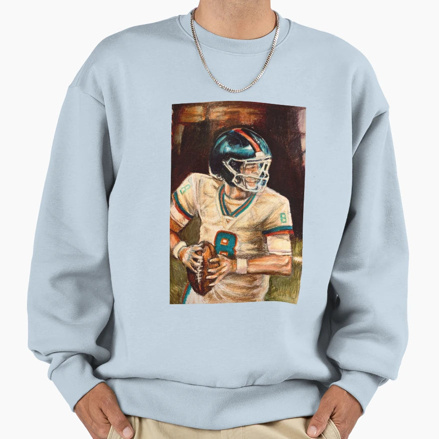 Football Player Sweatshirt - Novelty Apparel for Adults - T-Shirt, Sweatshirt, Hoodie