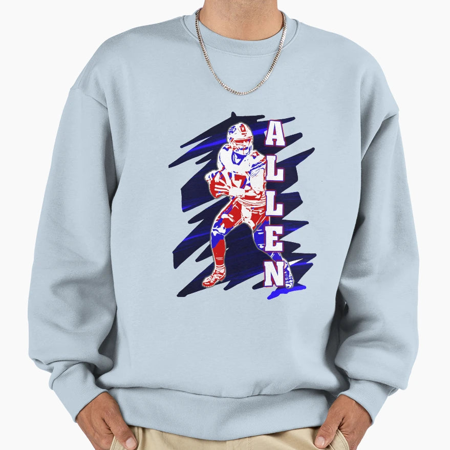 Buffalo Allen Original Sweatshirt - Casual Everyday Wear for Adults - T-Shirt, Sweatshirt, Hoodie