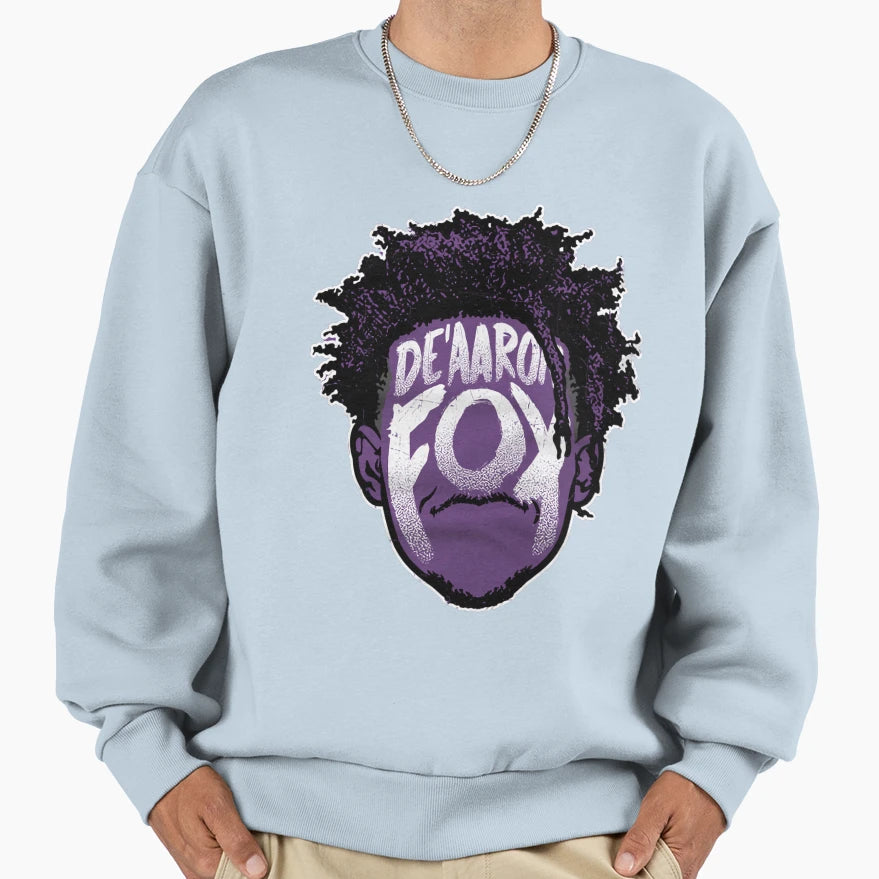 Deaaron Fox Player Silhouette Sweatshirt - Fun Novelty Design Unisex - T-Shirt, Sweatshirt, Hoodie