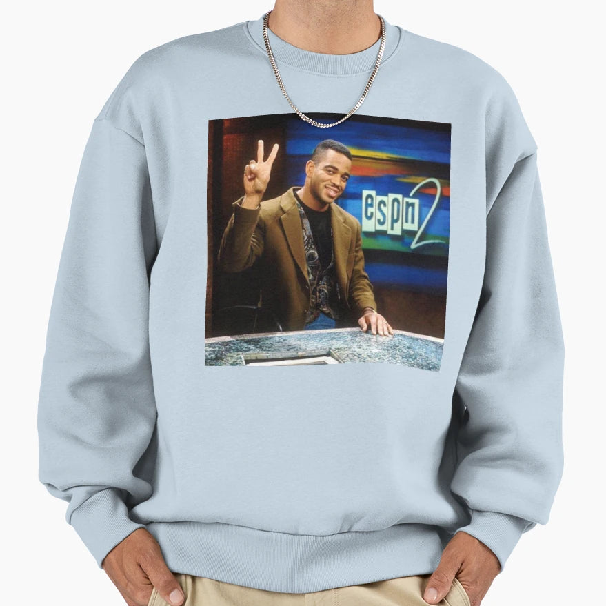 Stuart Scott Dueces Sweatshirt - Custom Art Print Unisex - T-Shirt, Sweatshirt, Hoodie