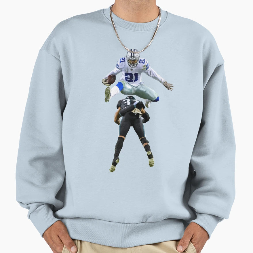 Jump Sweatshirt - Aesthetic Graphic Men Women - T-Shirt, Sweatshirt, Hoodie