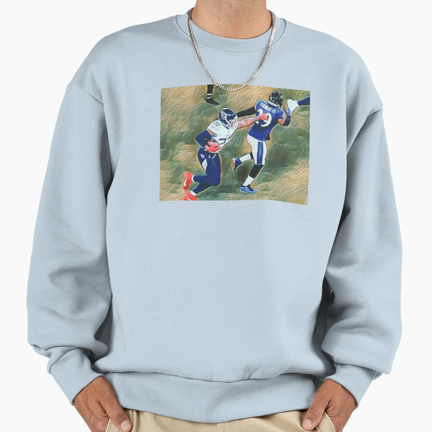 Stiff Arm Sweatshirt - Casual Everyday Wear Unisex - T-Shirt, Sweatshirt, Hoodie