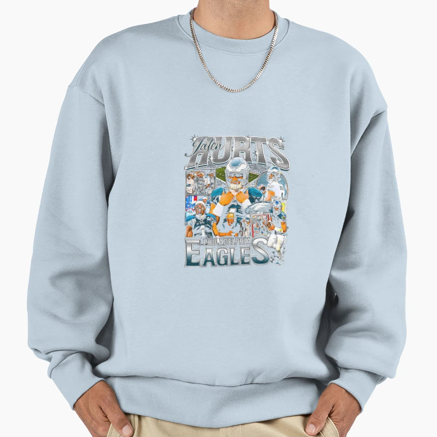 Jalenhurts Sweatshirt - Trendy Graphic Unisex - T-Shirt, Sweatshirt, Hoodie