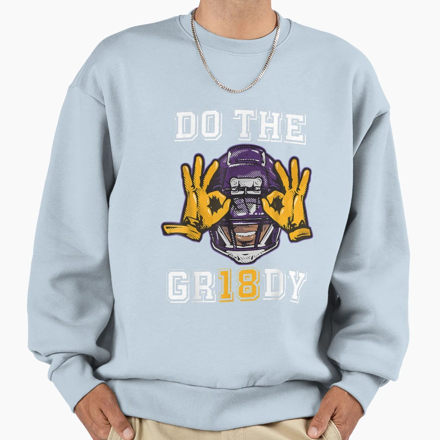 Do Griddy Griddy Dance Football T-Shirt - Trendy Graphic for Adults - T-Shirt, Sweatshirt, Hoodie