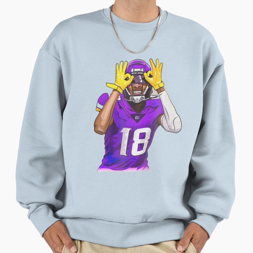 Griddy Duo Jammer Chase And JJ Sweatshirt - Casual Everyday Wear for Adults - T-Shirt, Sweatshirt, Hoodie