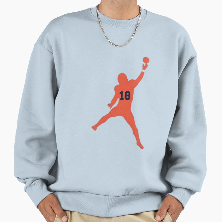 Number 18 Bears Sweatshirt - Fun Novelty Design for Adults - T-Shirt, Sweatshirt, Hoodie