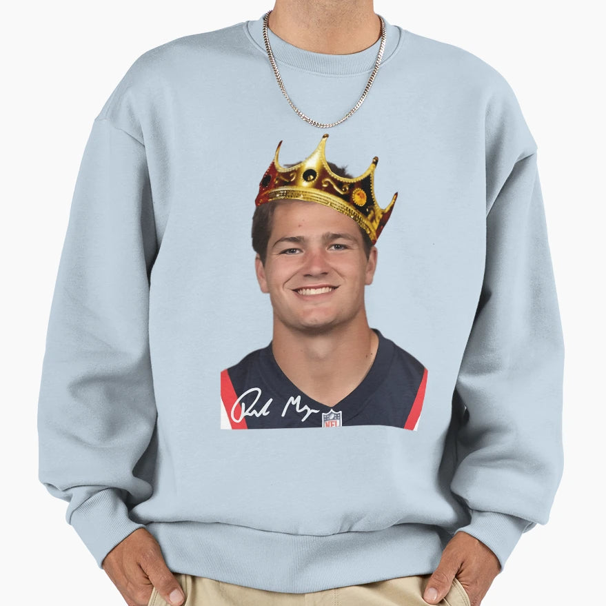 King Drake Maye Drake Maye Sweatshirt - Novelty Apparel Unisex - T-Shirt, Sweatshirt, Hoodie