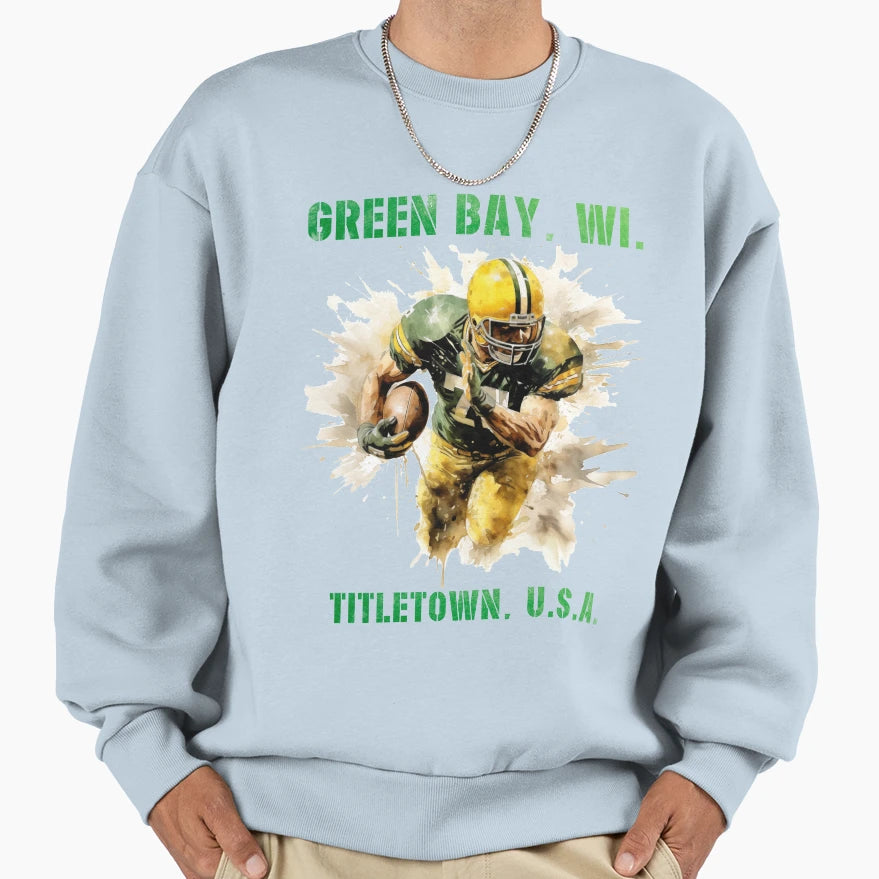 Titletown Usa Sweatshirt - Trendy Graphic Unisex - T-Shirt, Sweatshirt, Hoodie