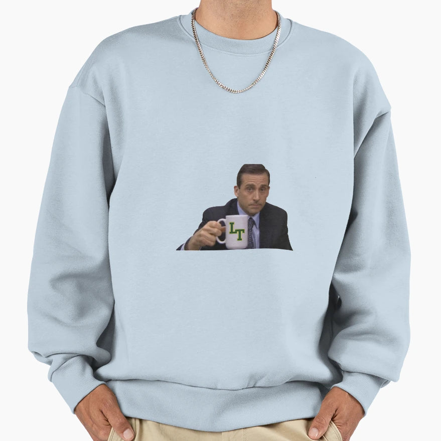 Lane Tech Michael Scott Mug Sweatshirt - Novelty Apparel Men Women - T-Shirt, Sweatshirt, Hoodie