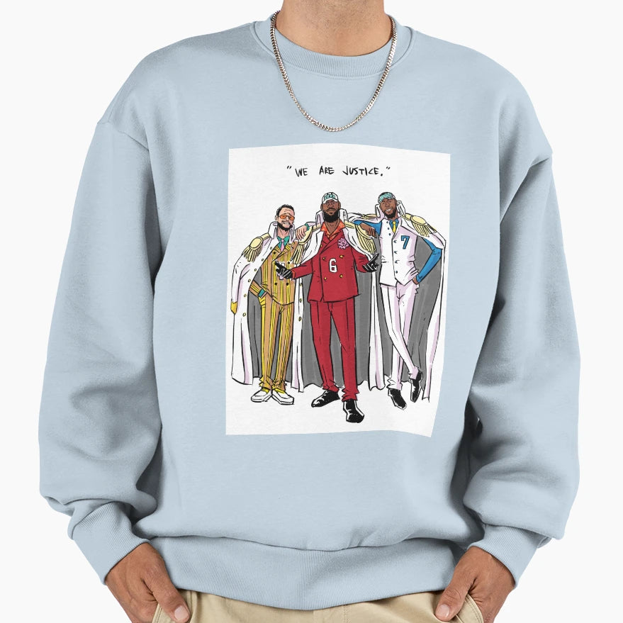We Are Justice Sweatshirt - Aesthetic Graphic Unisex - T-Shirt, Sweatshirt, Hoodie