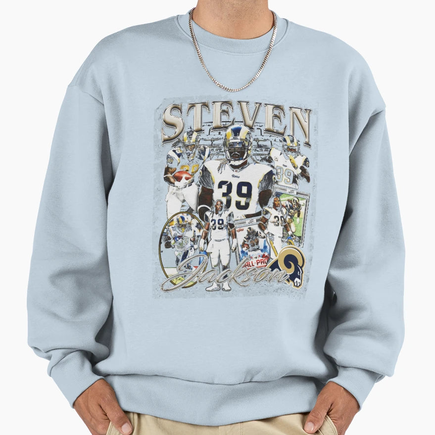Steven Jackson Bootleg Sweatshirt - Trendy Graphic Unisex - T-Shirt, Sweatshirt, Hoodie