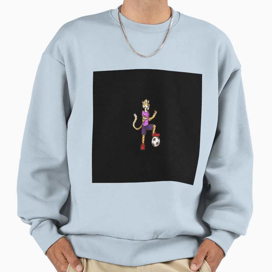 Soccer Tiger Line Dress Sweatshirt - Unique Graphic for Adults - T-Shirt, Sweatshirt, Hoodie