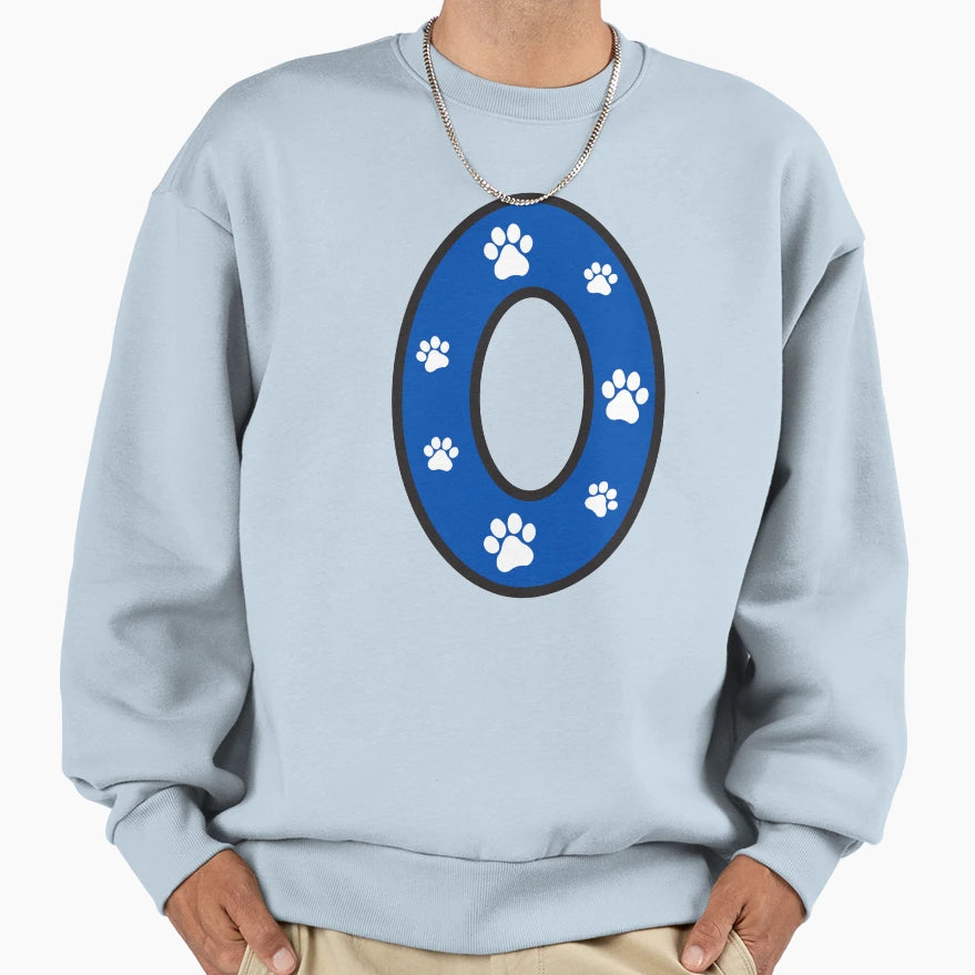 Paw Alphabet Sweatshirt - Minimalist Print Unisex - T-Shirt, Sweatshirt, Hoodie