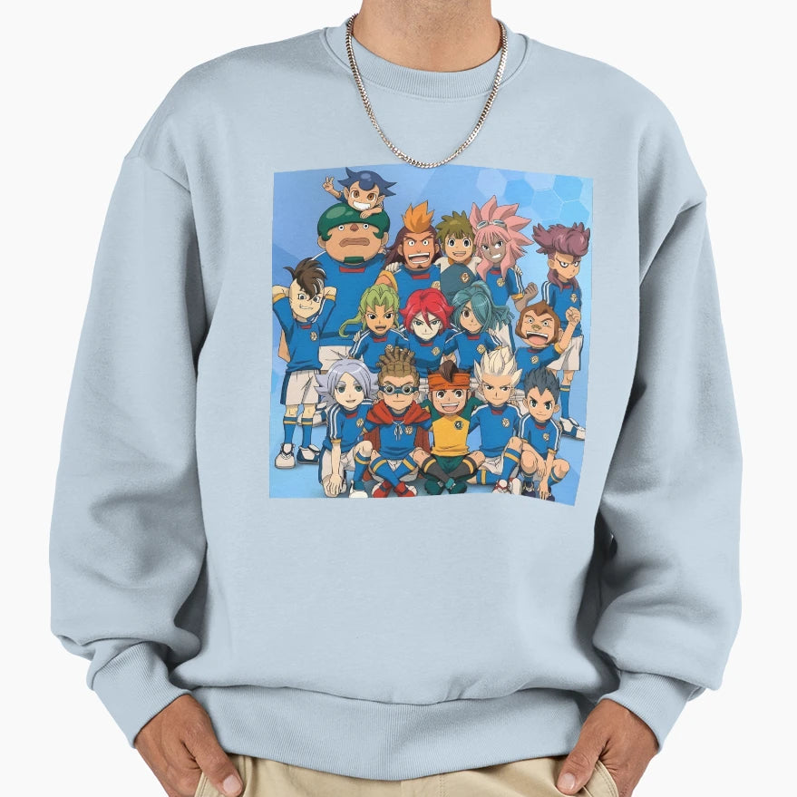 All Characters Inazuma Eleven Sweatshirt - Custom Art Print Unisex - T-Shirt, Sweatshirt, Hoodie