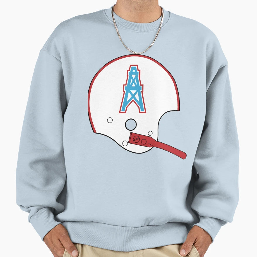 Houstontq Oilersy Throwbackq Funny Sweatshirt - Streetwear Style Men Women - T-Shirt, Sweatshirt, Hoodie