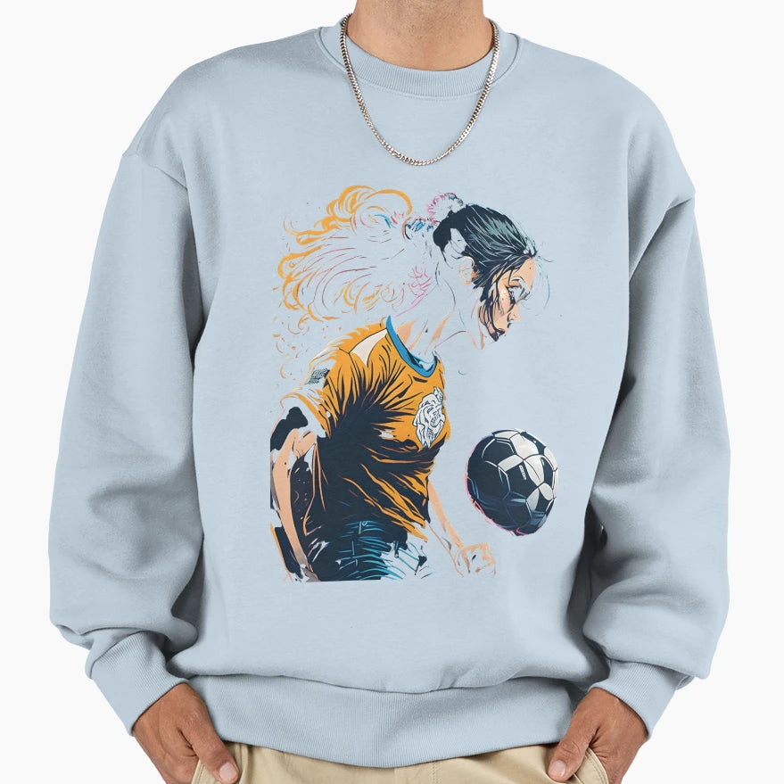 Celebrate Sports Our Bold Female Sweatshirt - Minimalist Print for Adults - T-Shirt, Sweatshirt, Hoodie