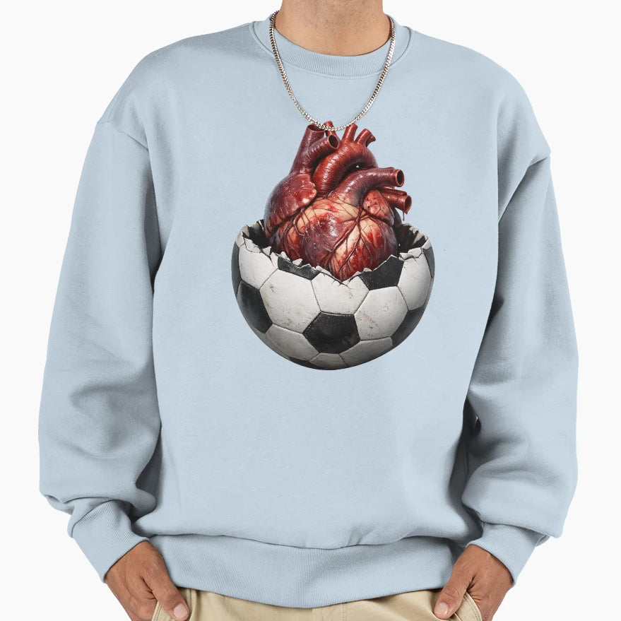 Soccer Sweatshirt - Minimalist Print Unisex - T-Shirt, Sweatshirt, Hoodie