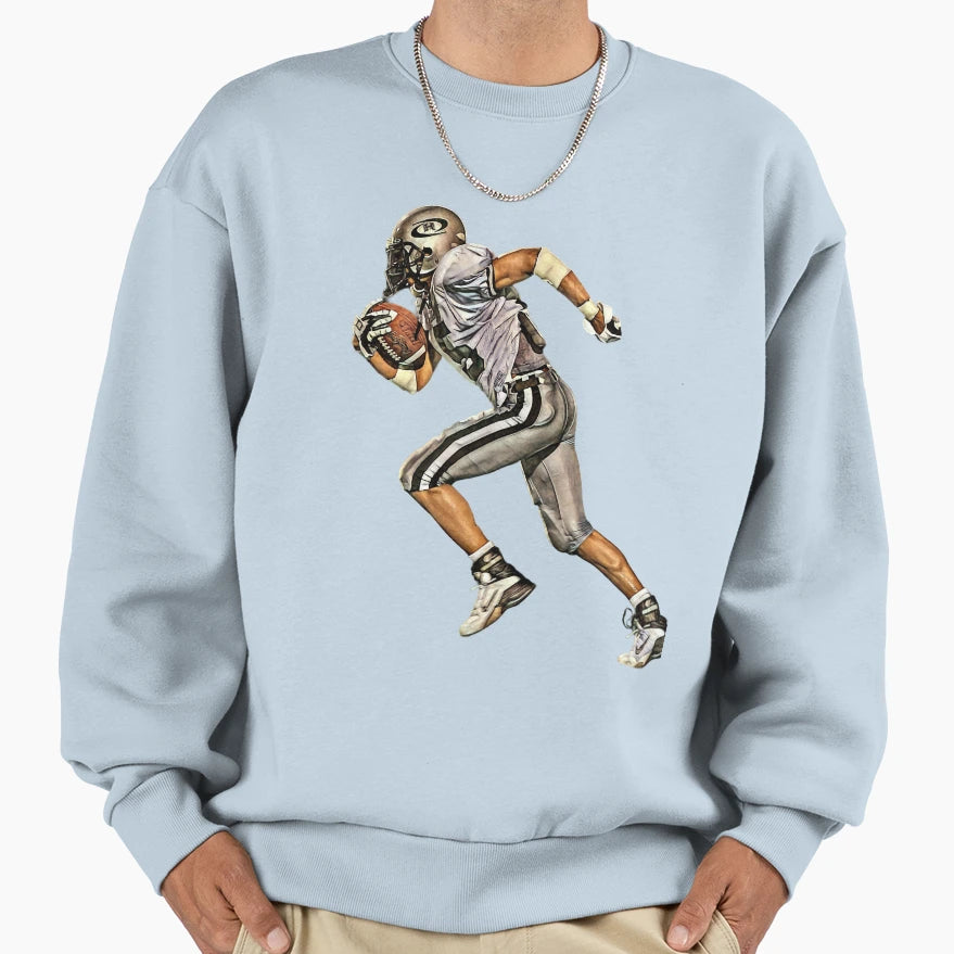 Helmet Sweatshirt - Trendy Graphic Men Women - T-Shirt, Sweatshirt, Hoodie