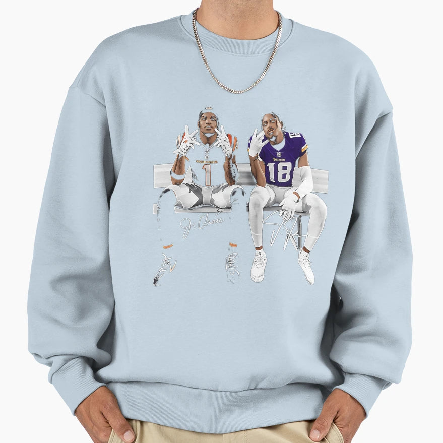JJ Jamarr Chase Sweatshirt - Trendy Graphic for Adults - T-Shirt, Sweatshirt, Hoodie