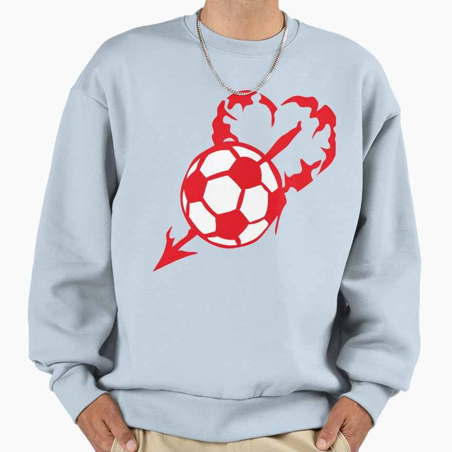 Football Heart Love Persian Arrow Sweatshirt - Unique Graphic for Adults - T-Shirt, Sweatshirt, Hoodie