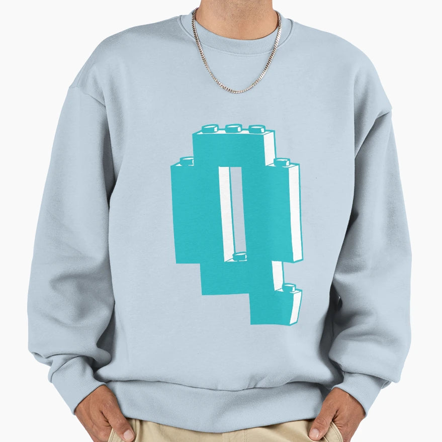 Letter Q Sweatshirt - Unique Graphic Men Women - T-Shirt, Sweatshirt, Hoodie