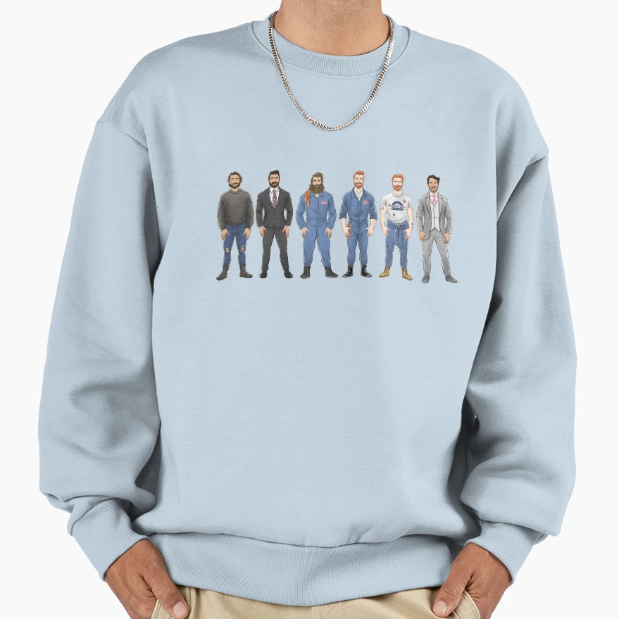 Winston Paperdolls Sweatshirt - Trendy Graphic Unisex - T-Shirt, Sweatshirt, Hoodie