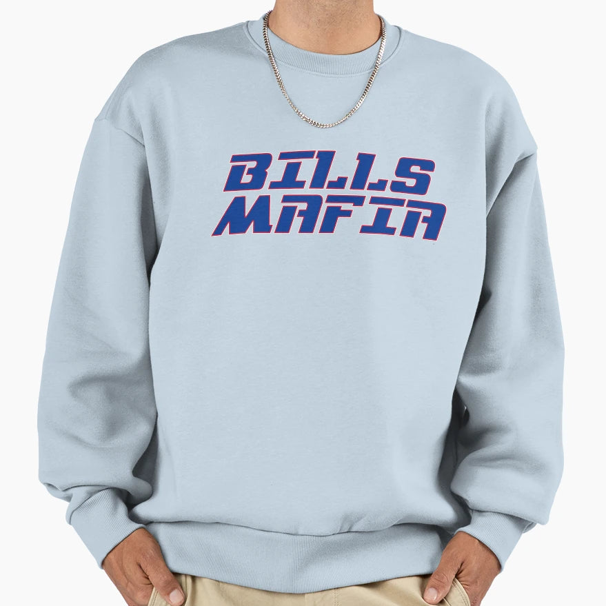 Bills Mafia Buffalo Bills American Sweatshirt - Trendy Graphic for Adults - T-Shirt, Sweatshirt, Hoodie