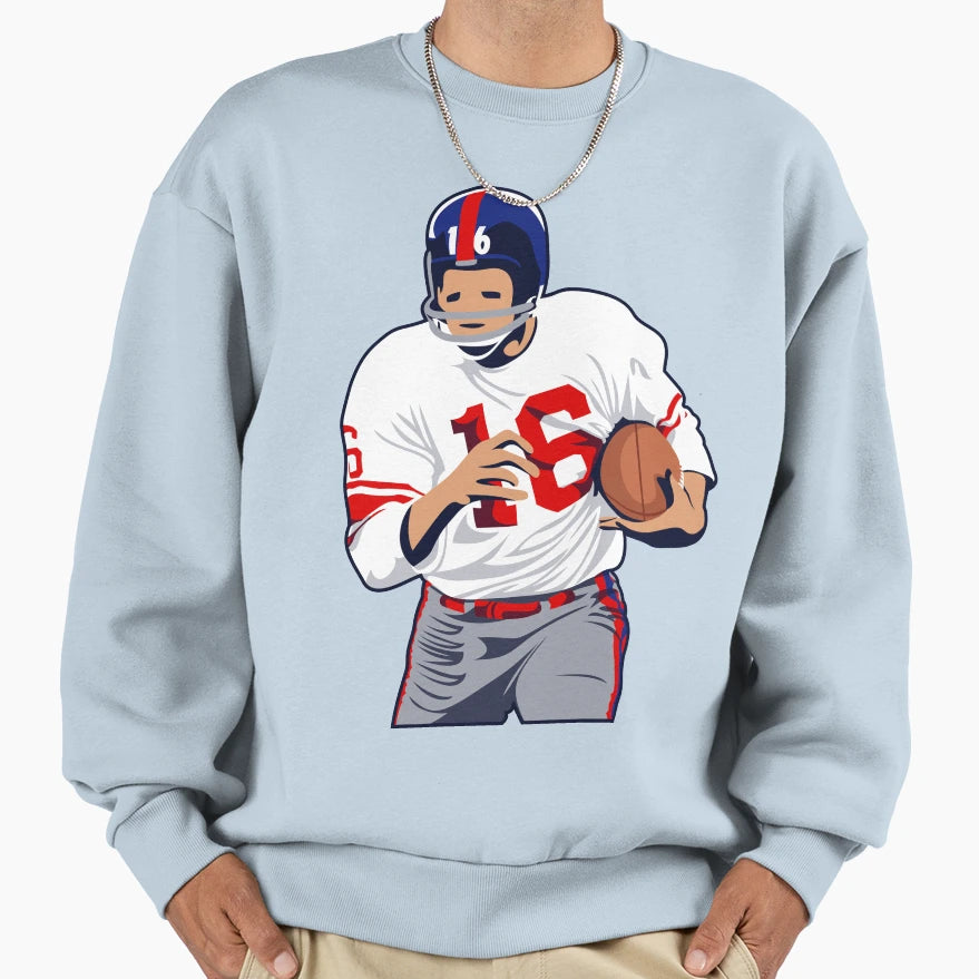 Frank Gifford Sweatshirt - Unique Graphic for Adults - T-Shirt, Sweatshirt, Hoodie