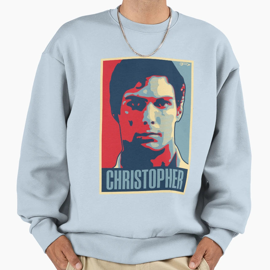 Christopher Sweatshirt - Novelty Apparel for Adults - T-Shirt, Sweatshirt, Hoodie
