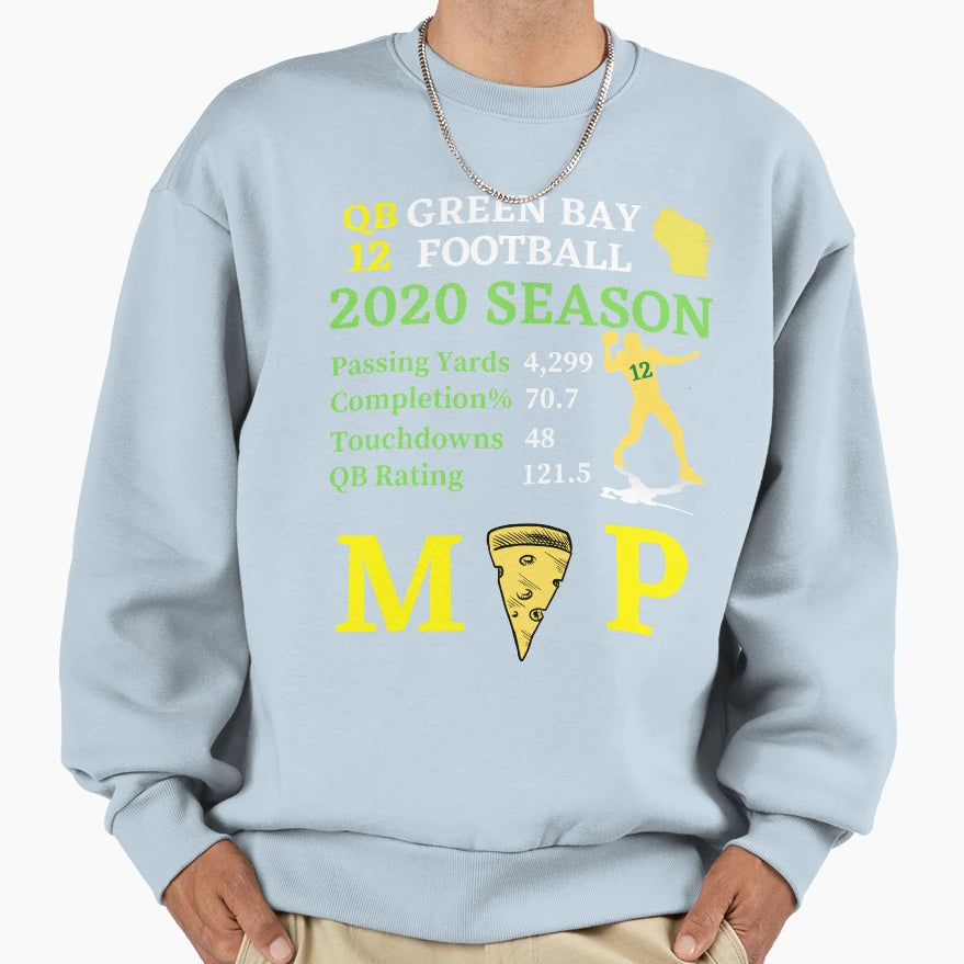 Qb Green Bay Football Sweatshirt - Novelty Apparel Unisex - T-Shirt, Sweatshirt, Hoodie
