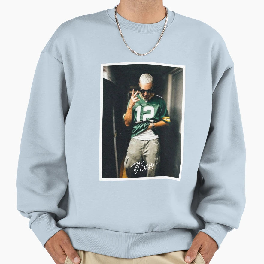 Dj Snake Portrait Sweatshirt - Unique Graphic for Adults - T-Shirt, Sweatshirt, Hoodie
