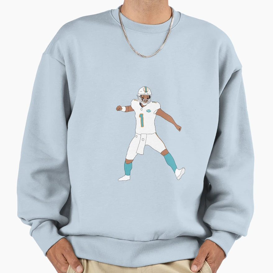 Miami Dolphins TT First Career Sweatshirt - Minimalist Print for Adults - T-Shirt, Sweatshirt, Hoodie