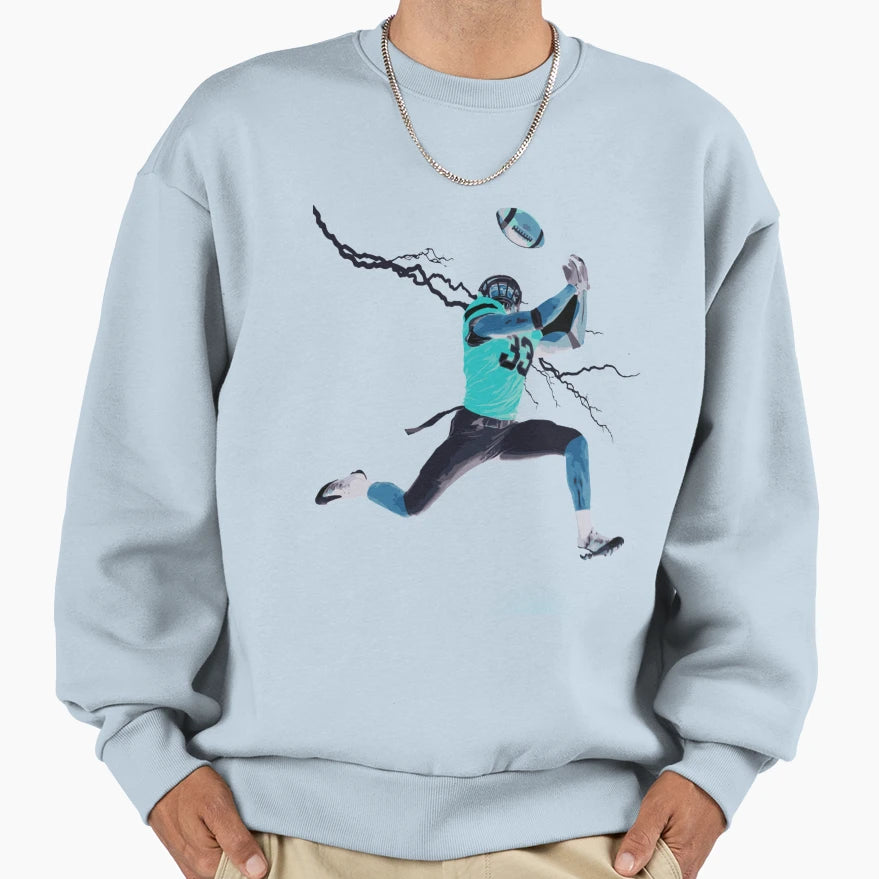 Football Player T-Shirt - Trendy Graphic Unisex - T-Shirt, Sweatshirt, Hoodie