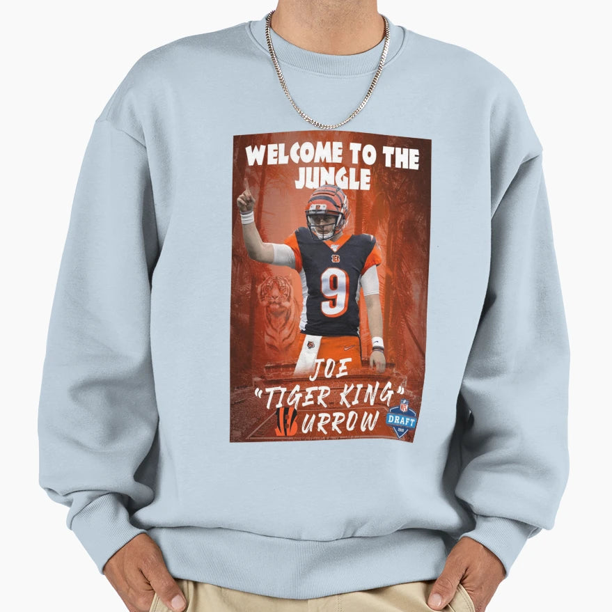 Tiger King Jungle Sweatshirt - Streetwear Style for Adults - T-Shirt, Sweatshirt, Hoodie