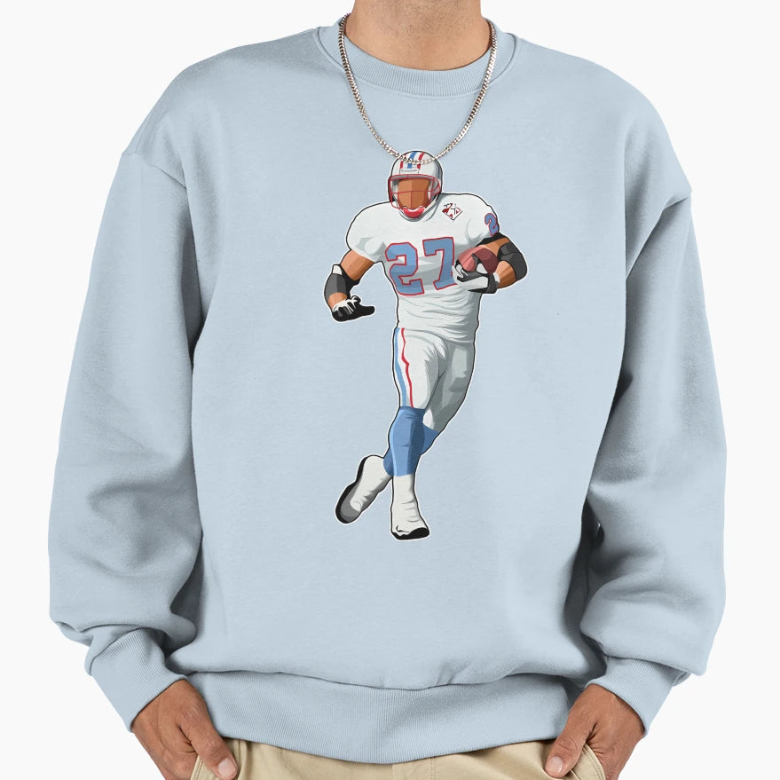 Eddie George 27 Runs Sweatshirt - Minimalist Print Unisex - T-Shirt, Sweatshirt, Hoodie