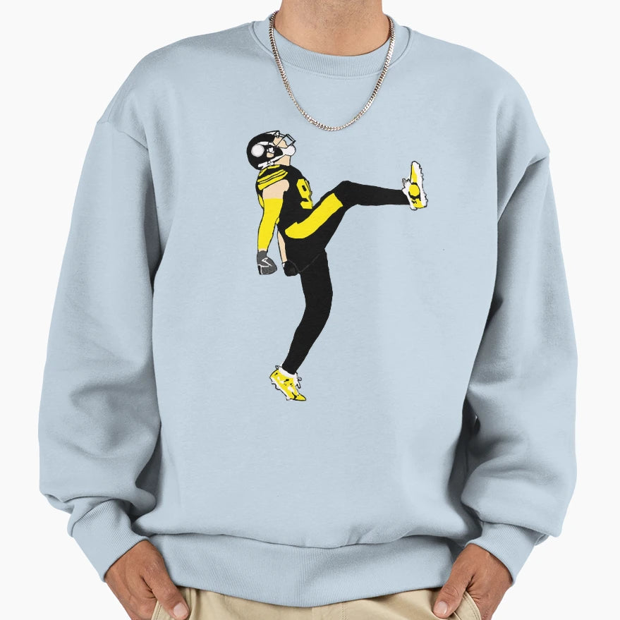 Tj Watt Kick Sweatshirt - Fun Novelty Design Men Women - T-Shirt, Sweatshirt, Hoodie