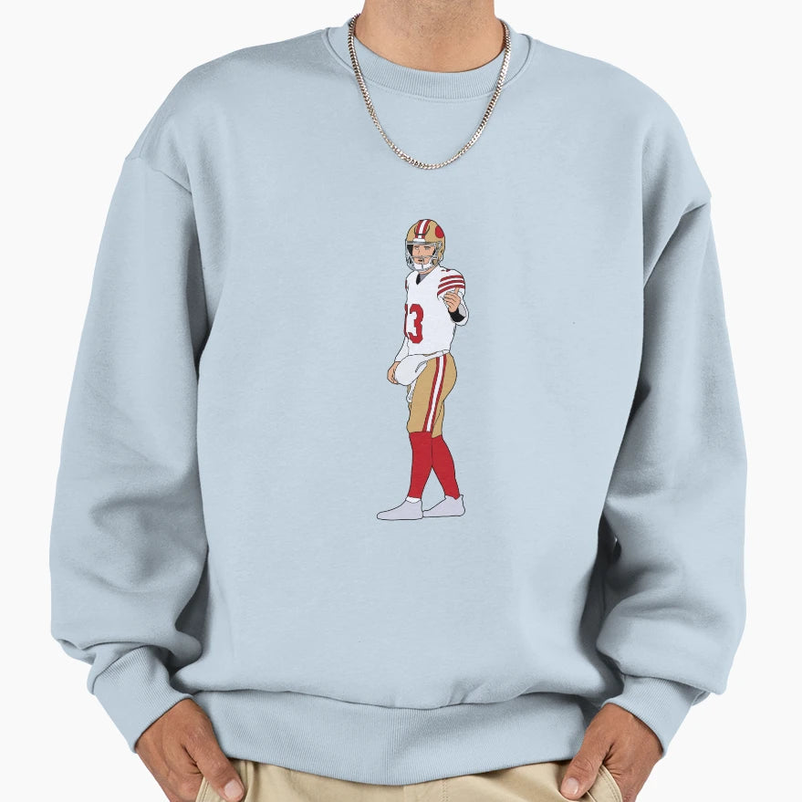 Purdy Animated Sweatshirt - Minimalist Print for Adults - T-Shirt, Sweatshirt, Hoodie