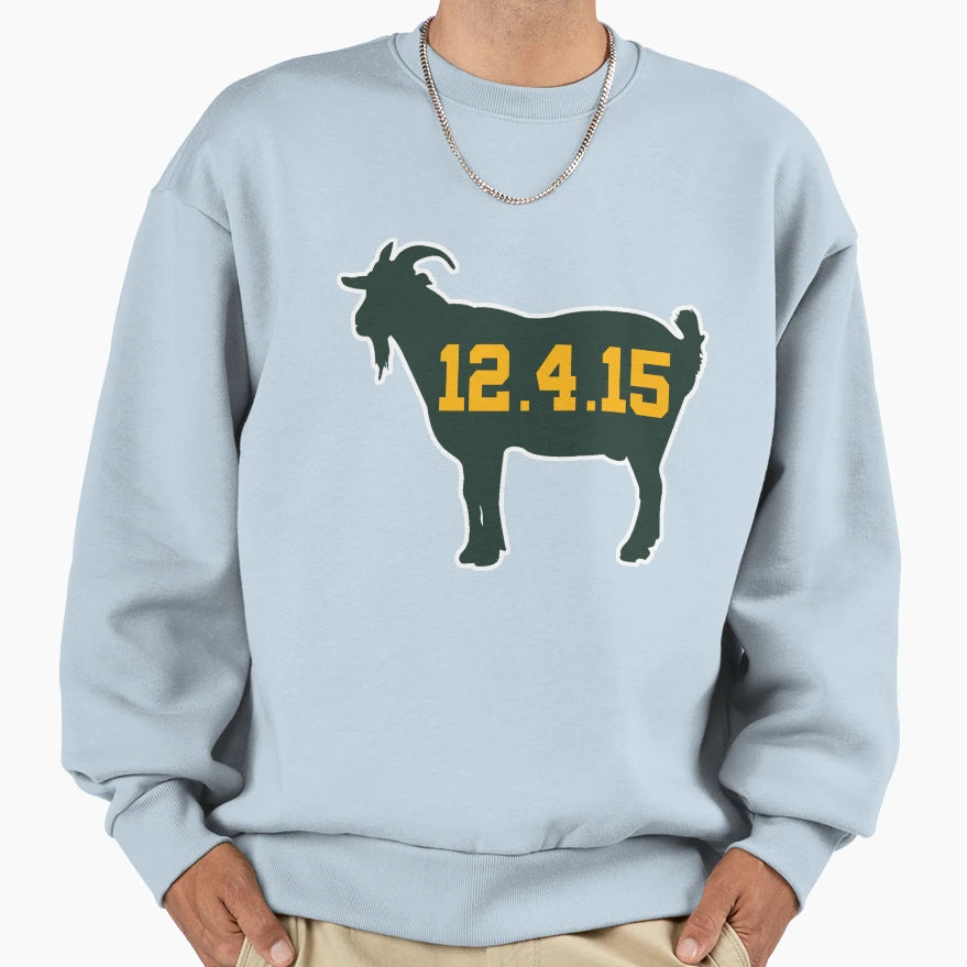 Goat Rodgers Favre Starr Sweatshirt - Novelty Apparel Unisex - T-Shirt, Sweatshirt, Hoodie