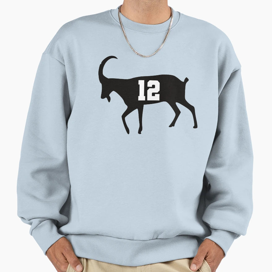 Goat 12 Sweatshirt - Graphic Print Unisex - T-Shirt, Sweatshirt, Hoodie