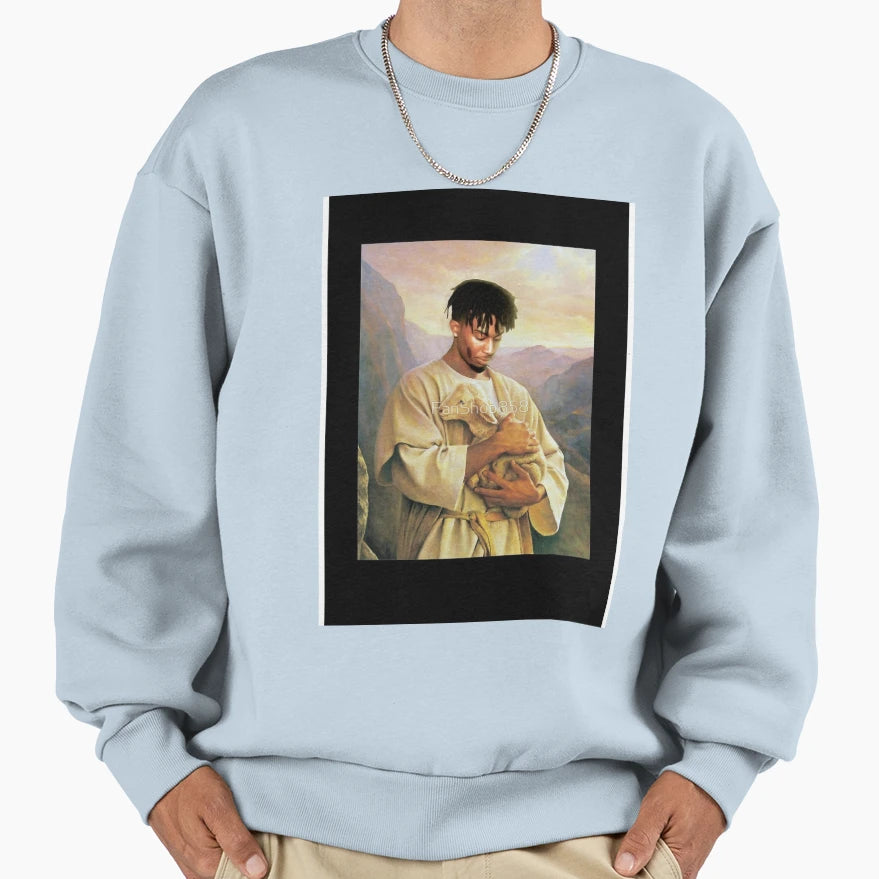 Carti God Sweatshirt - Custom Art Print Unisex - T-Shirt, Sweatshirt, Hoodie