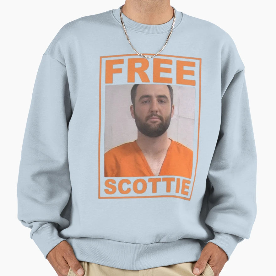 Free Scottie Sweatshirt - Fun Novelty Design for Adults - T-Shirt, Sweatshirt, Hoodie